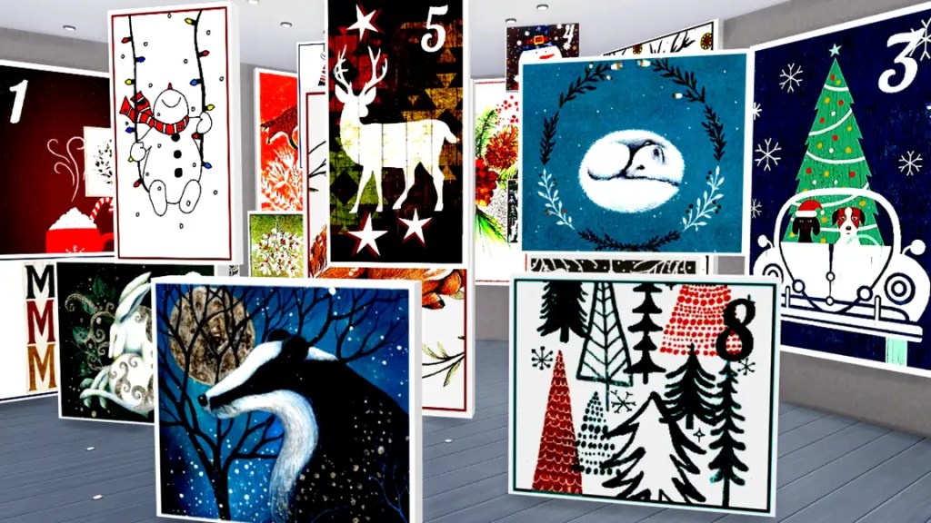 Link to all my SFS paintings Sims&nbsp;4